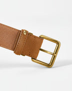the anchor — brushed brass buckle and suede strap