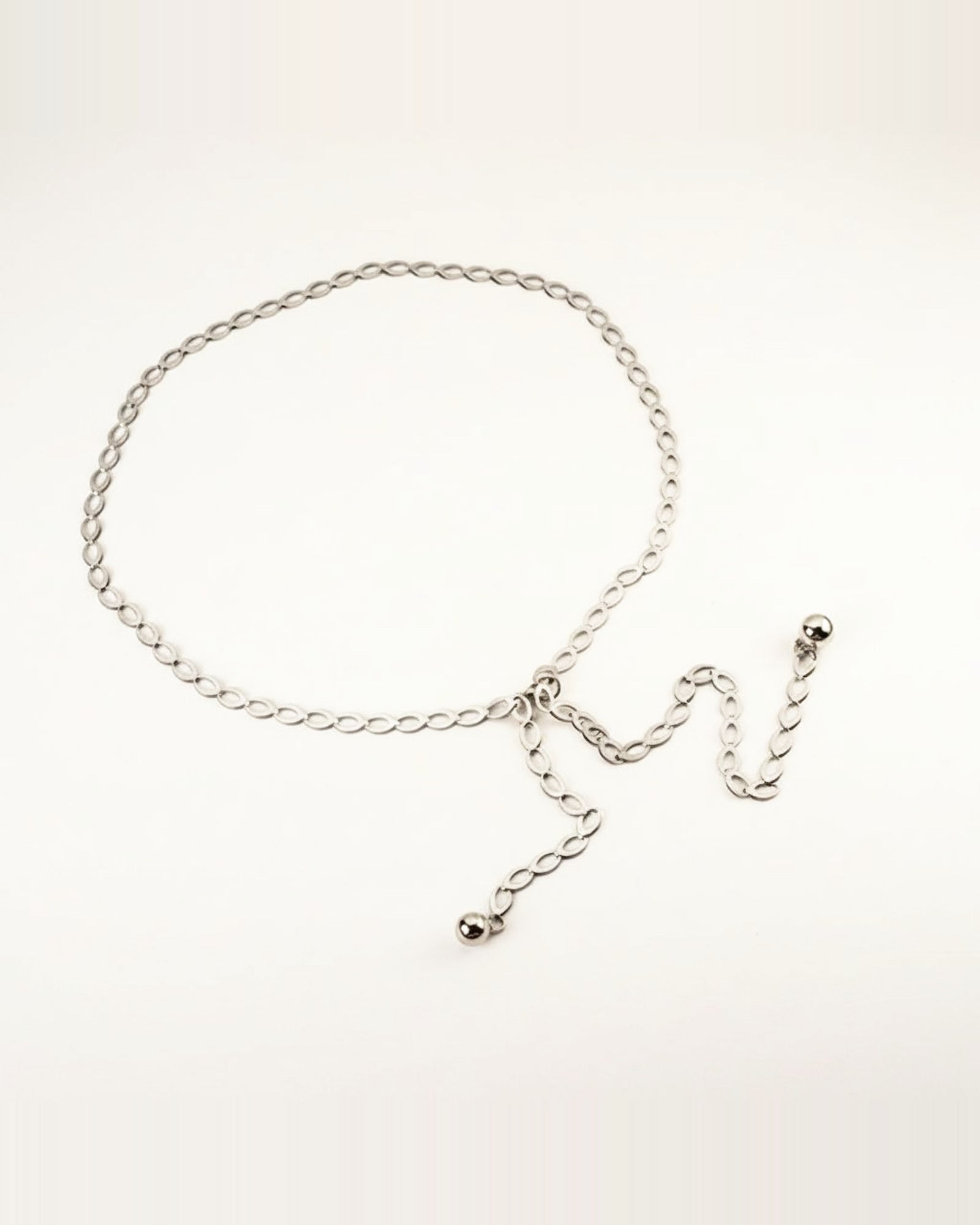 the chain — silver waist chain