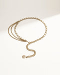 the drop — gold waist chain