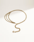 the drop — gold waist chain