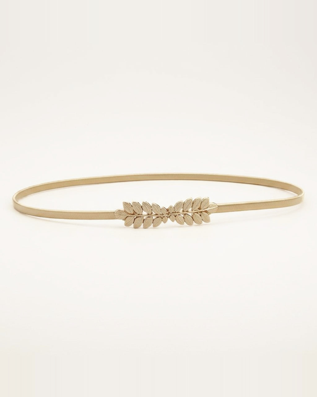 the leaf — gold waist chain