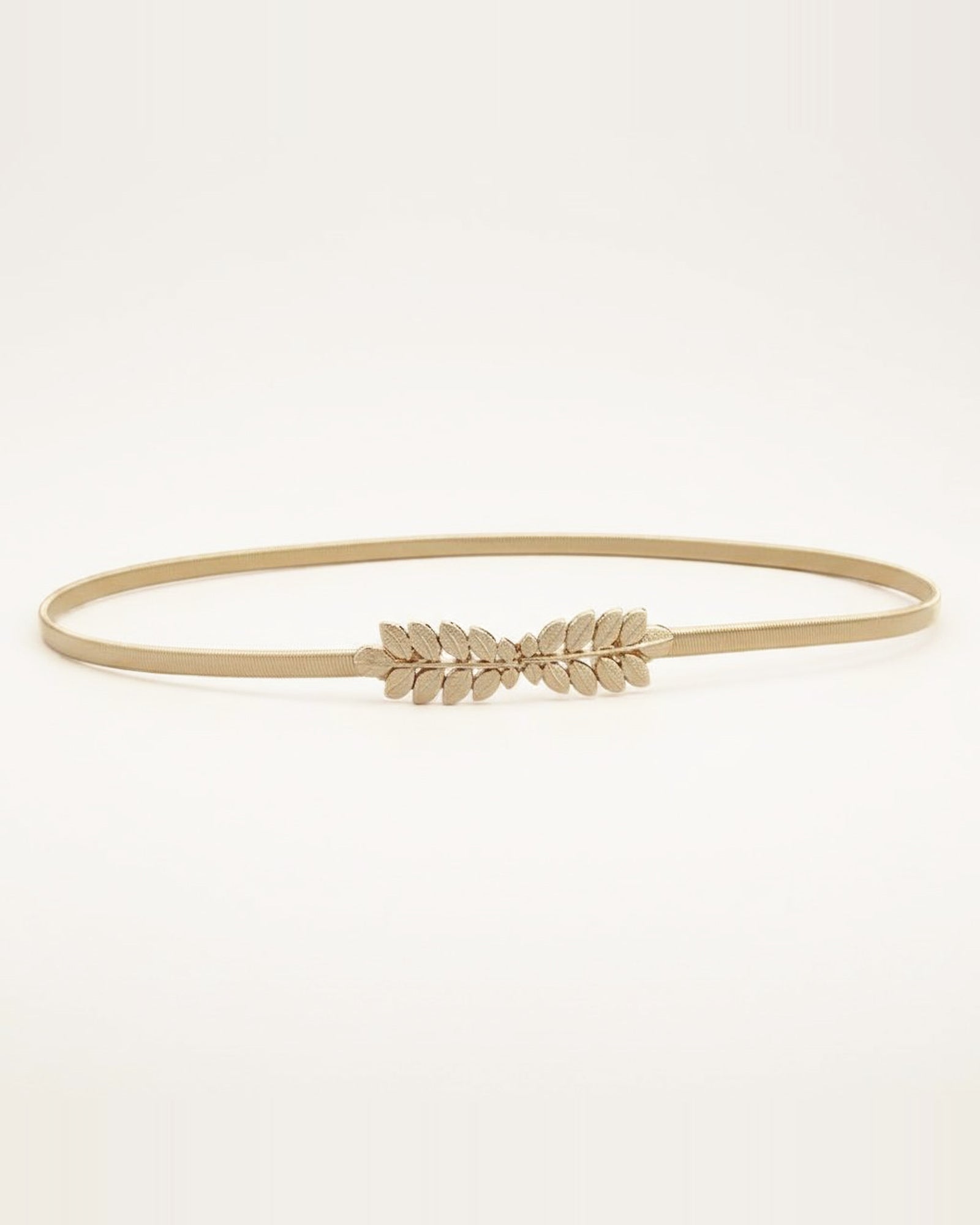 the leaf — gold waist chain