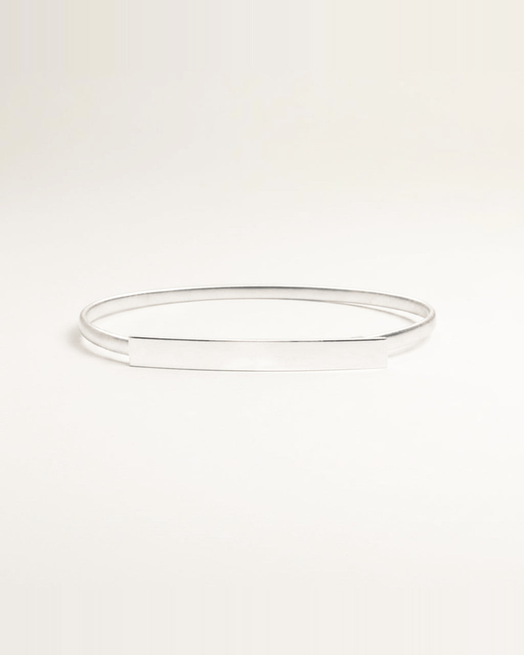 the plate — silver metal waist band with a flat plate