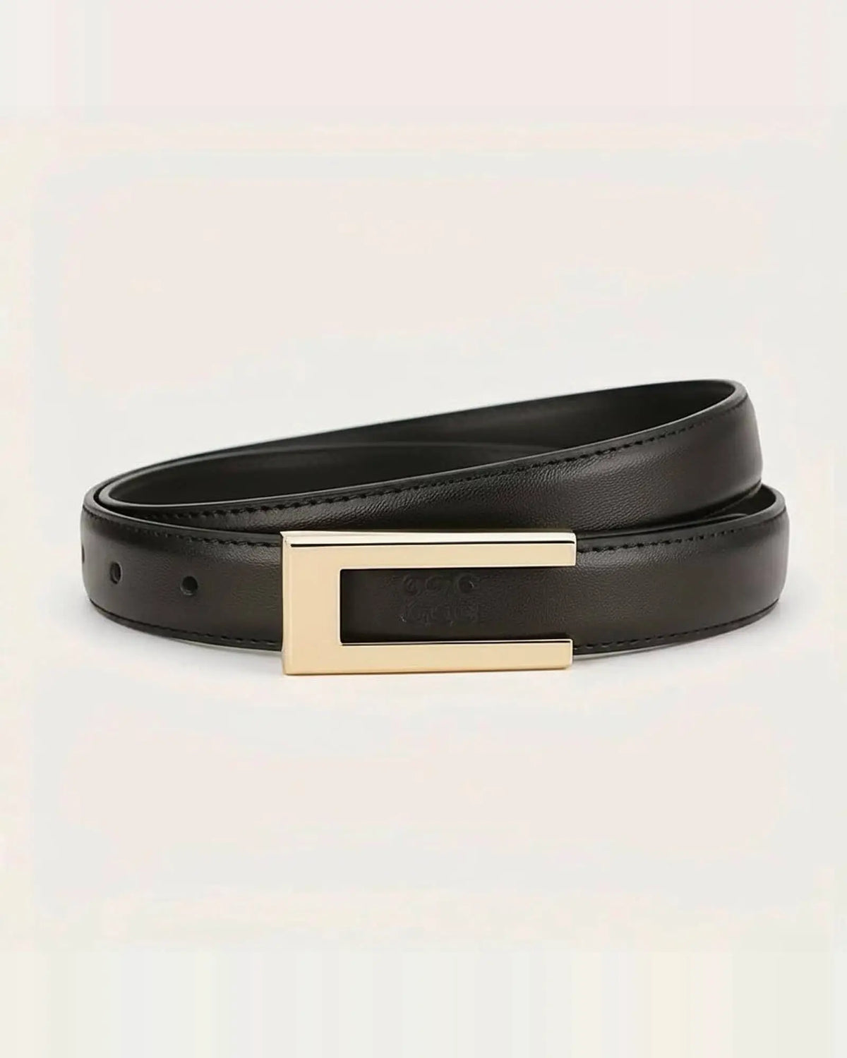 the rule: black belt, coiled